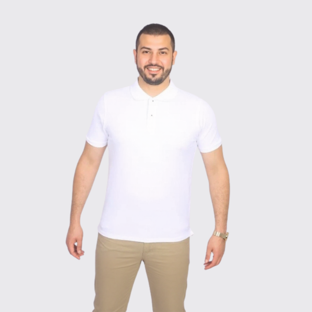 Polo Bakers Unis - Blanc
