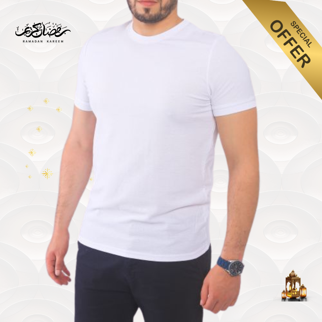 BAKER'S T-Shirt Unis - Homme - Blanc