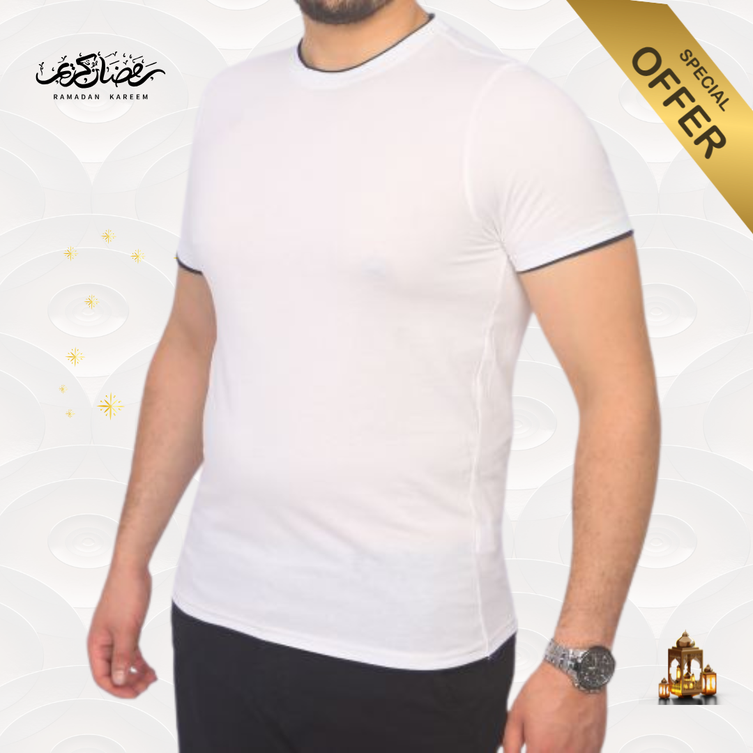 T-shirt Beker's homme Unis - Blanc