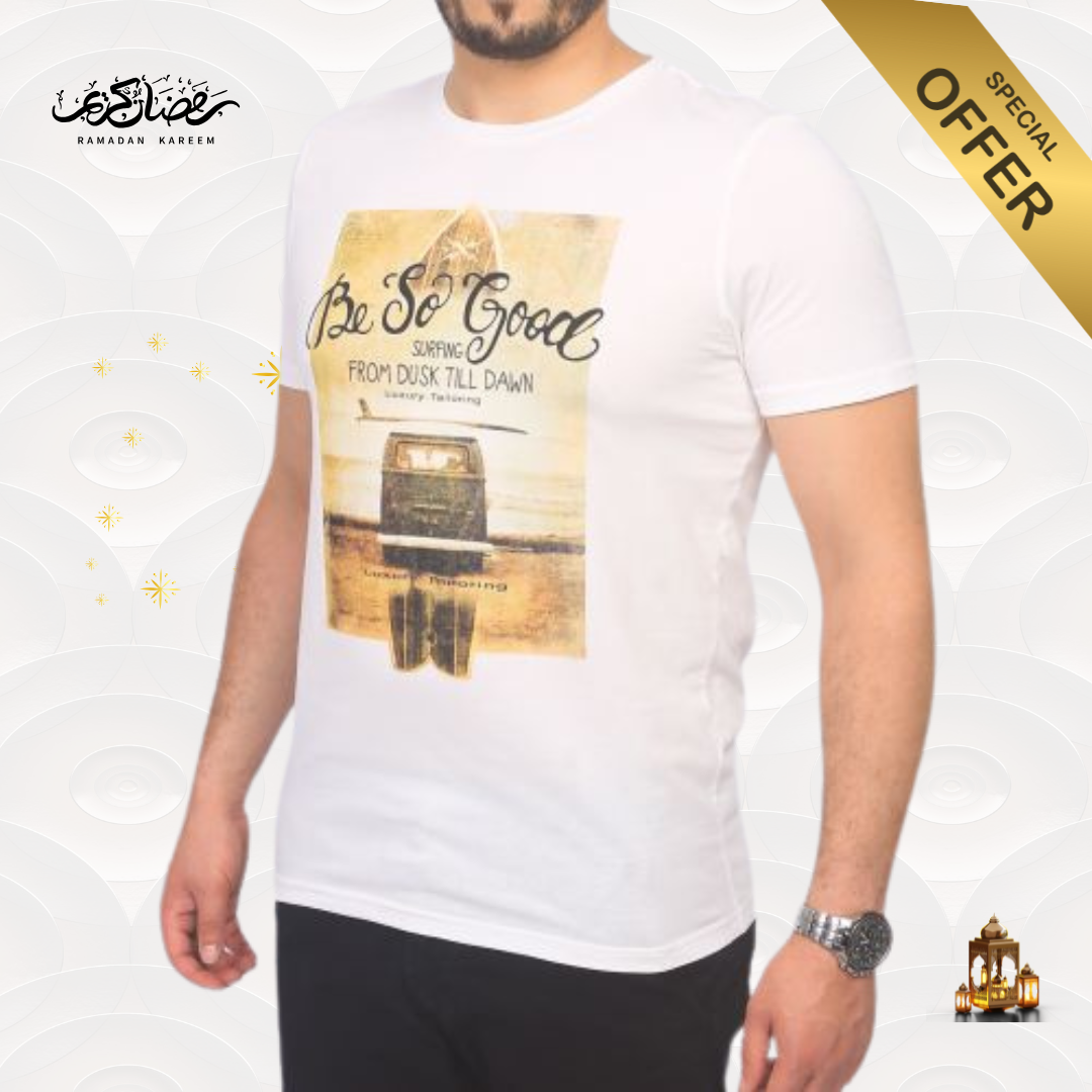 T-shirt à motif Baker's - Blanc