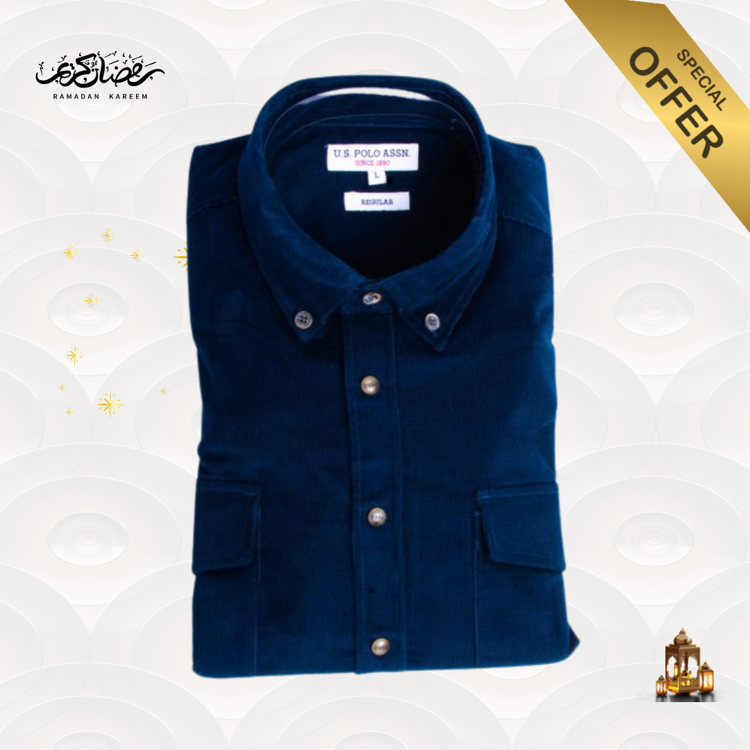 US Polo Association Chemise Homme - Bleu Marine