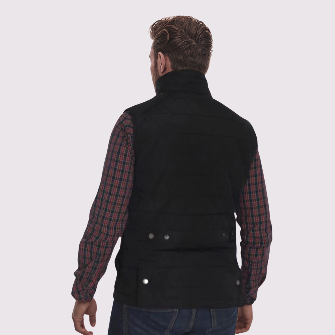 CABBEEN H.M Gilets - Homme - Noir