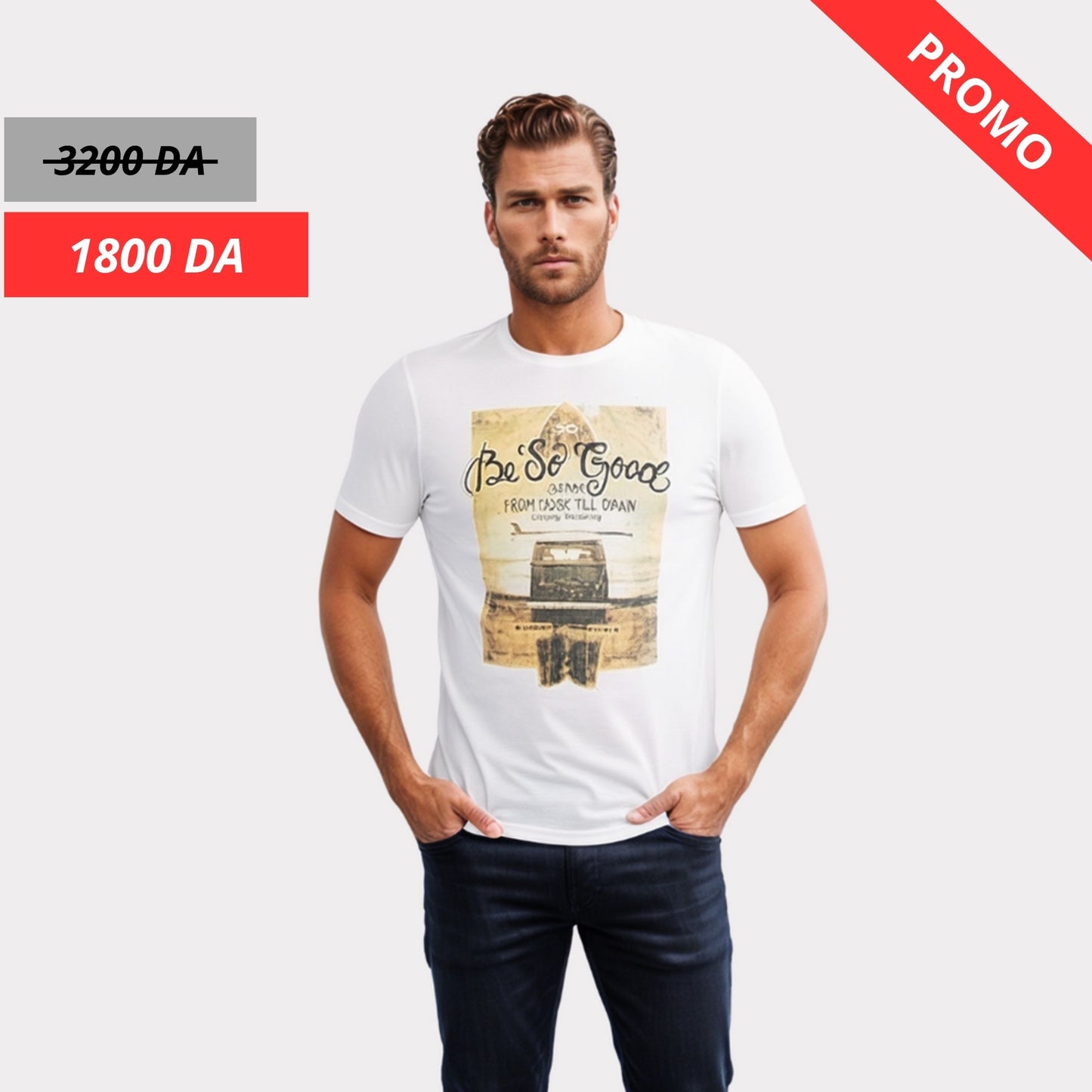 T-shirt à motif Baker's - Blanc
