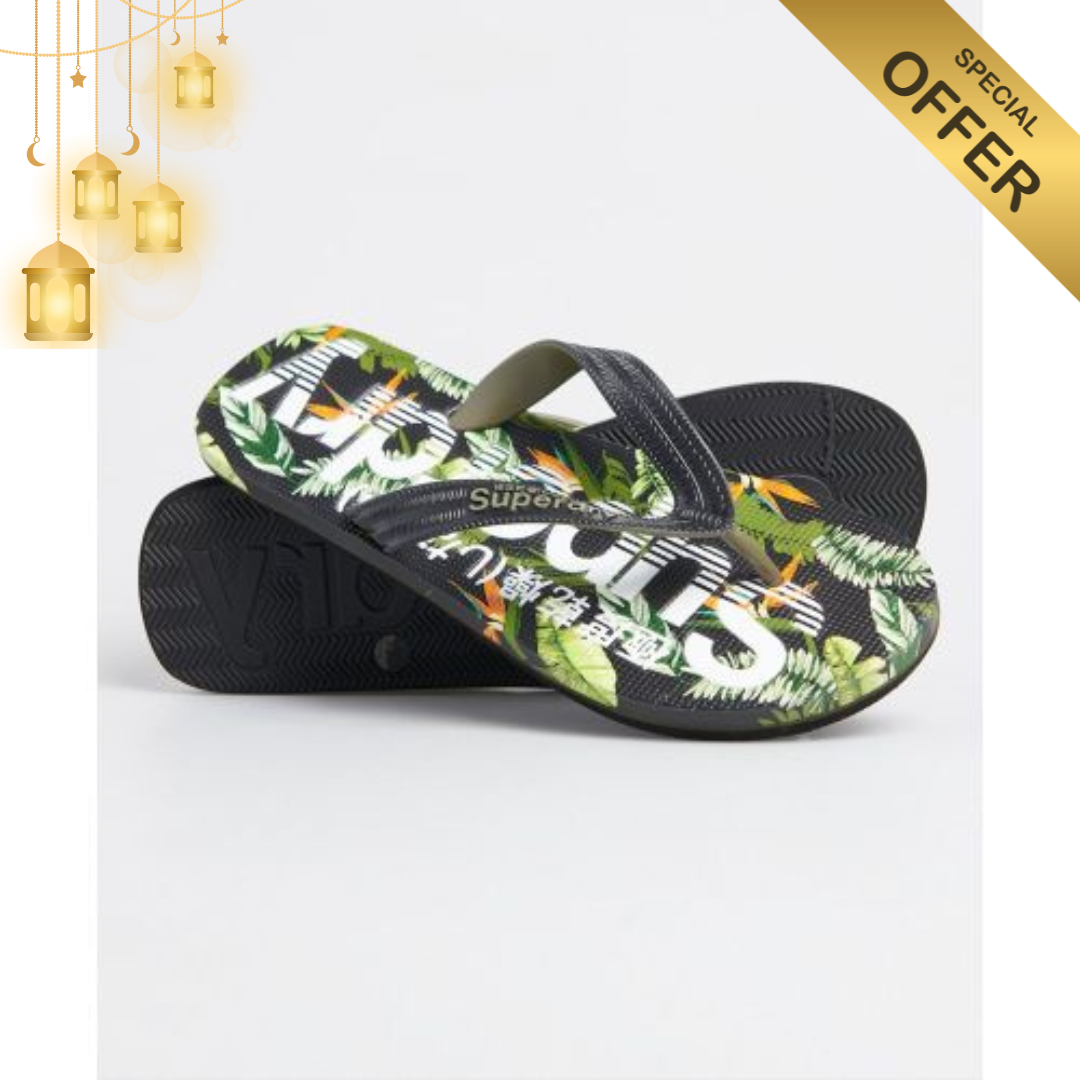 Superdry Tongs Homme - Vert