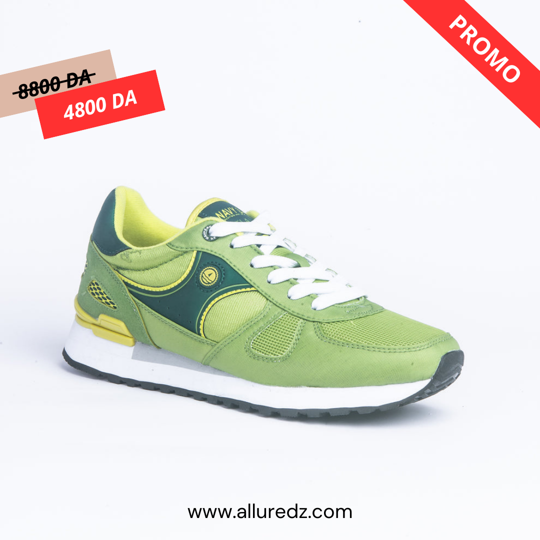 NAVY SAIL Sneakers - Vert