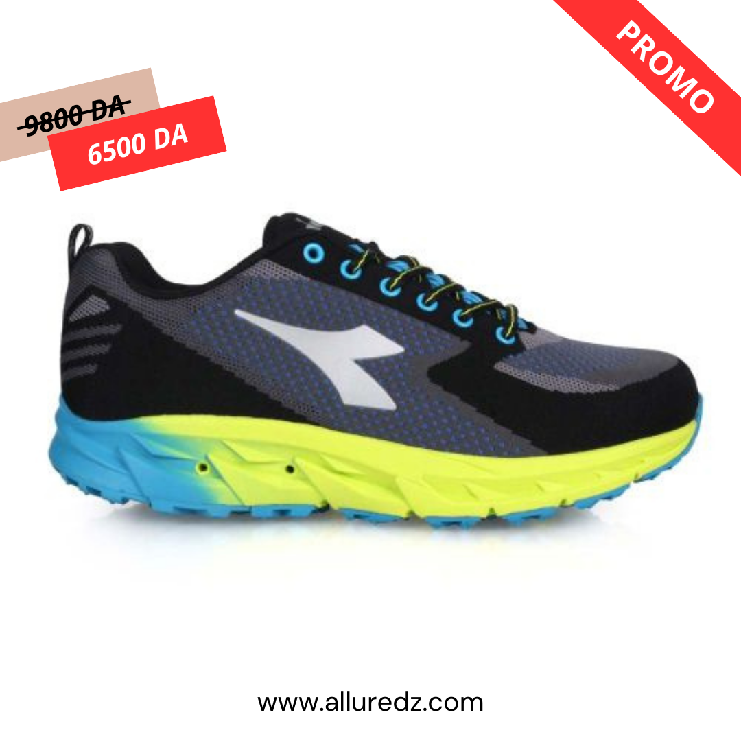 Diadora Runing Sport - Gris/Vert