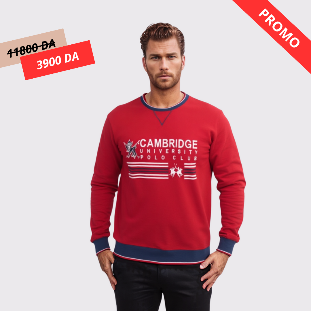 Pull Coupe Classique 100% Cotton - Edition Cambridge University