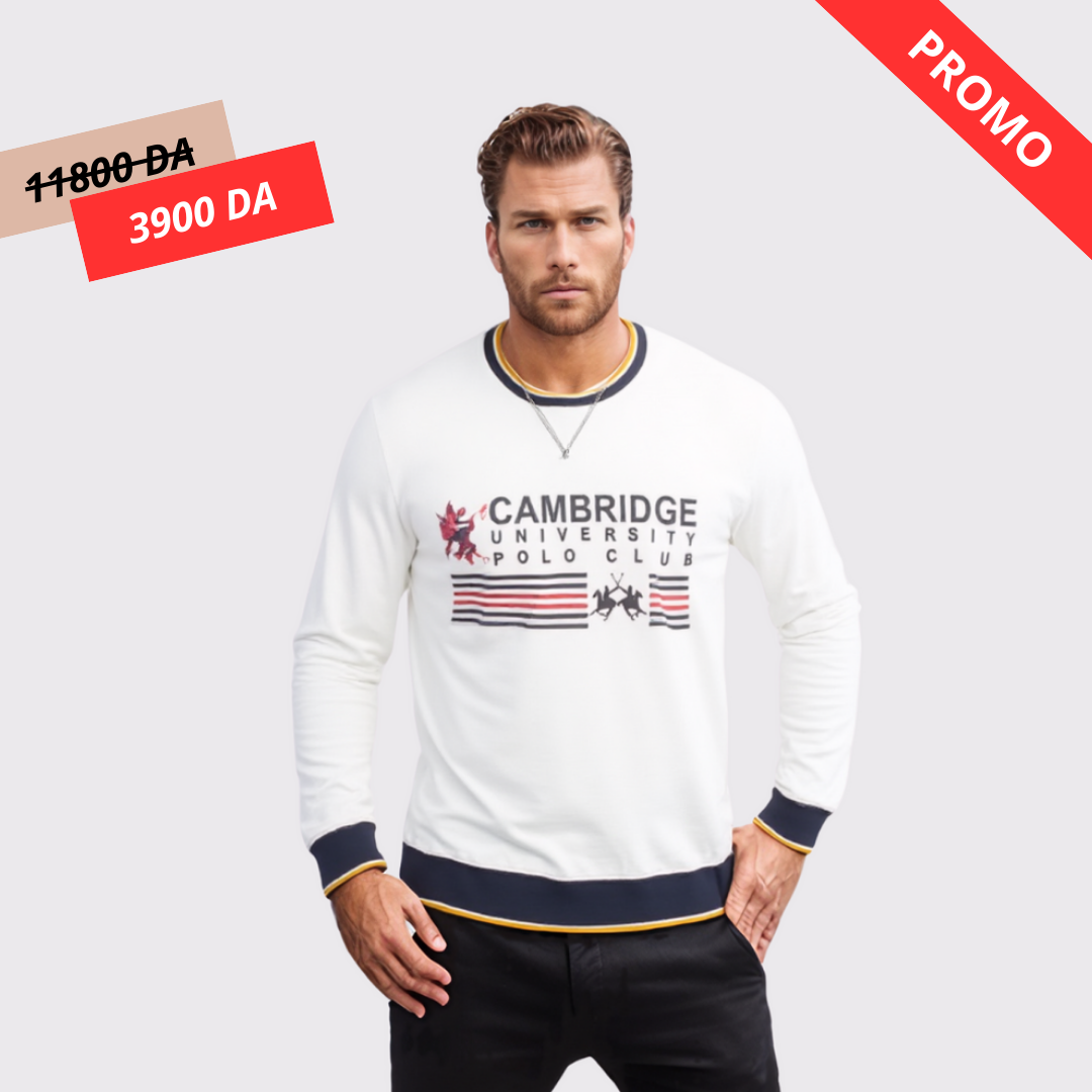 Pull Coupe Classique 100% Cotton - Edition Cambridge University