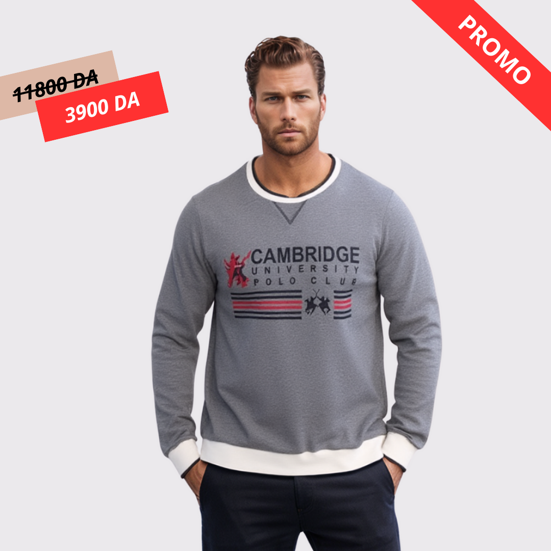 Pull Coupe Classique 100% Cotton - Edition Cambridge University