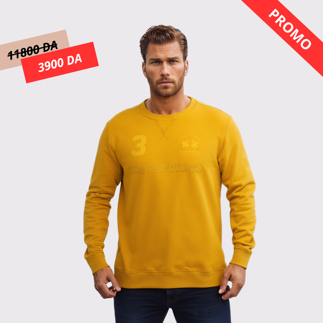 Pull Coupe Classique 100% Cotton - La Martina Collection