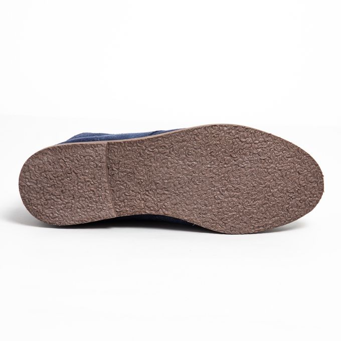 LIVERGY DEMI BOTTES EN CUIR - BLEU