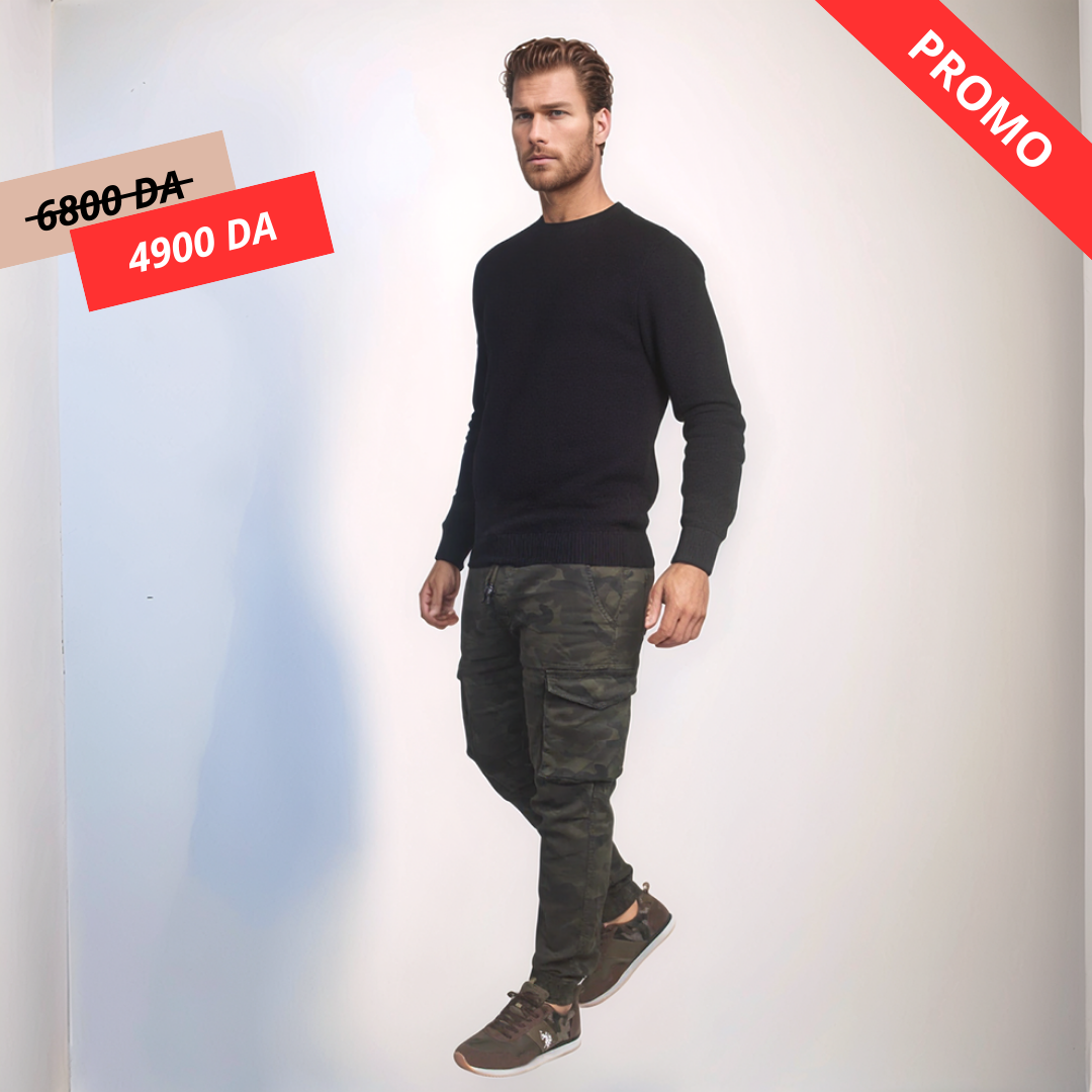 Pantalons Cargo - Vert Militaire