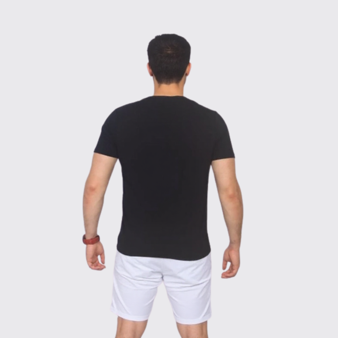 BAKER'S T-Shirt Unis - Homme - Noir