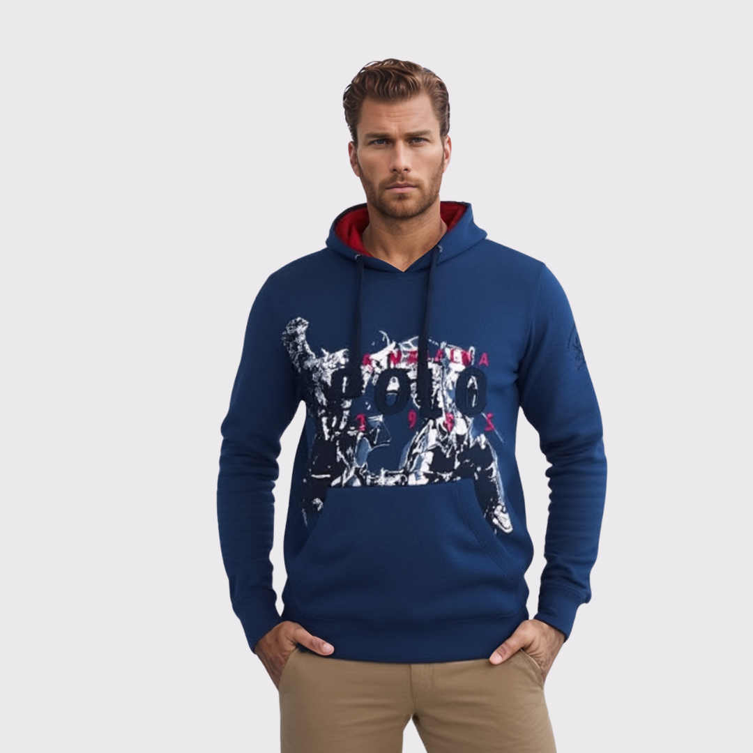 Sweat-Shirt à Capuche - 100 % Cotton - Edition Polo La Martina