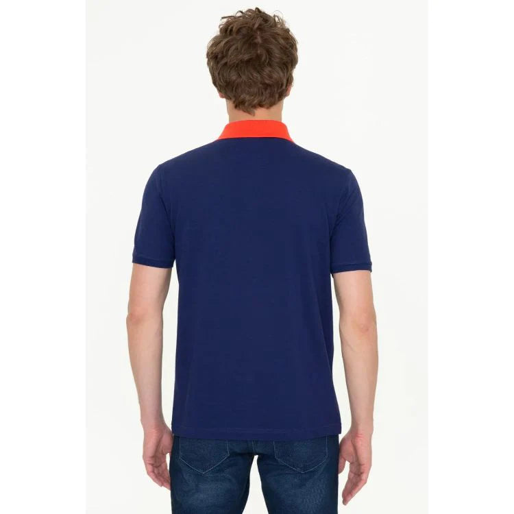 Polo à Motif - Bleu