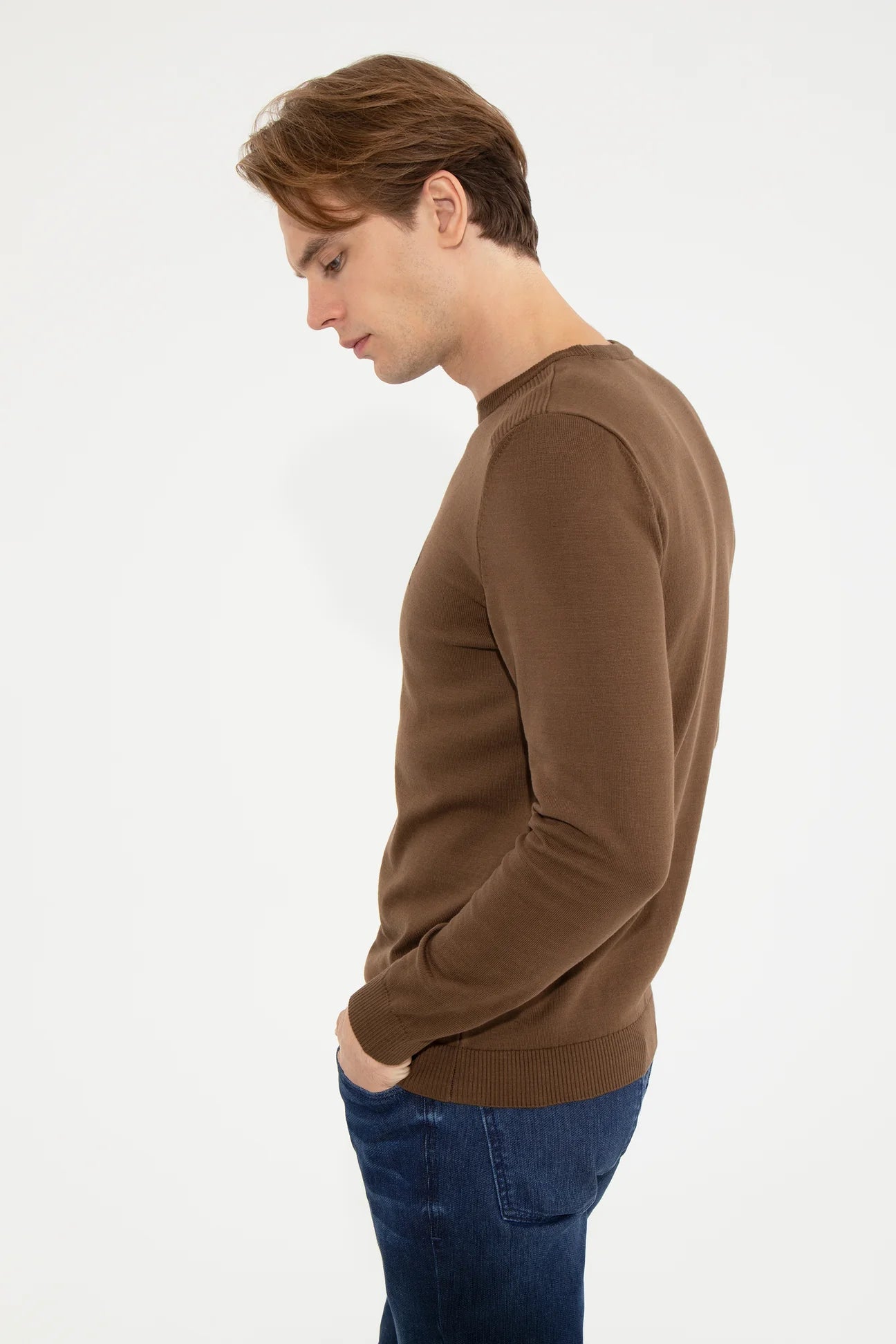 U.S. POLO ASSN Pull Col Roulé