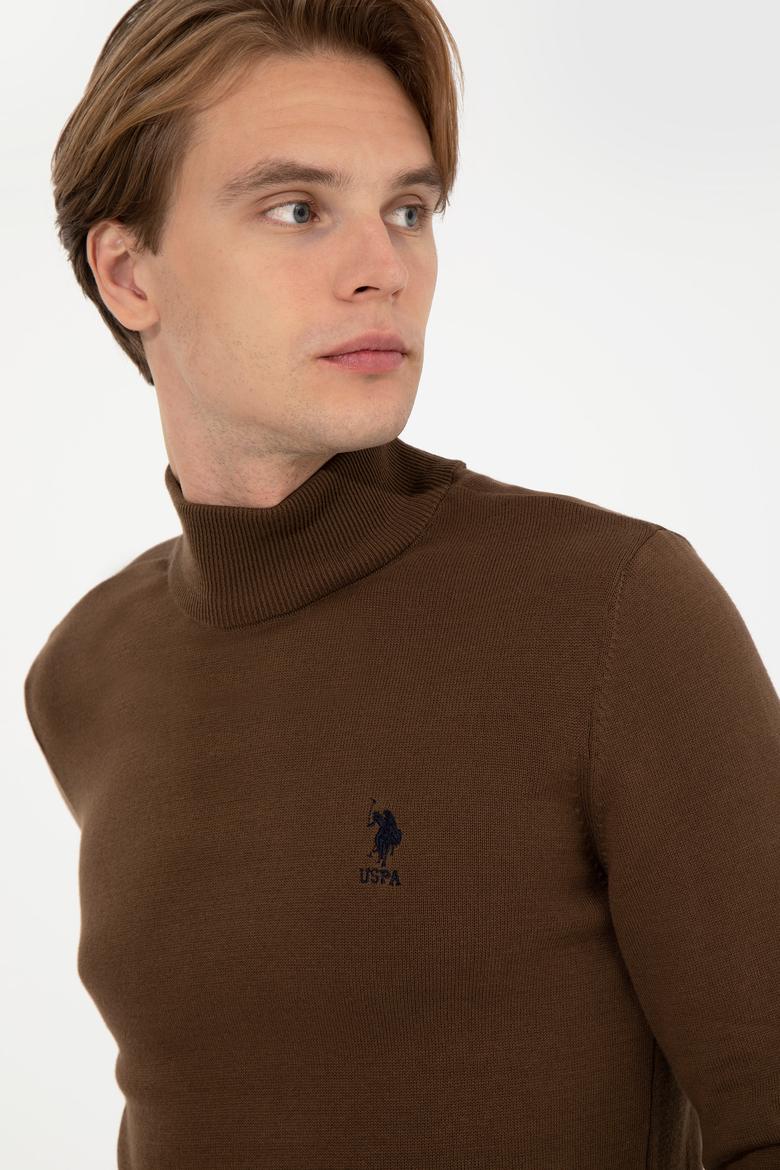 U.S. POLO ASSN Pull Col Roulé