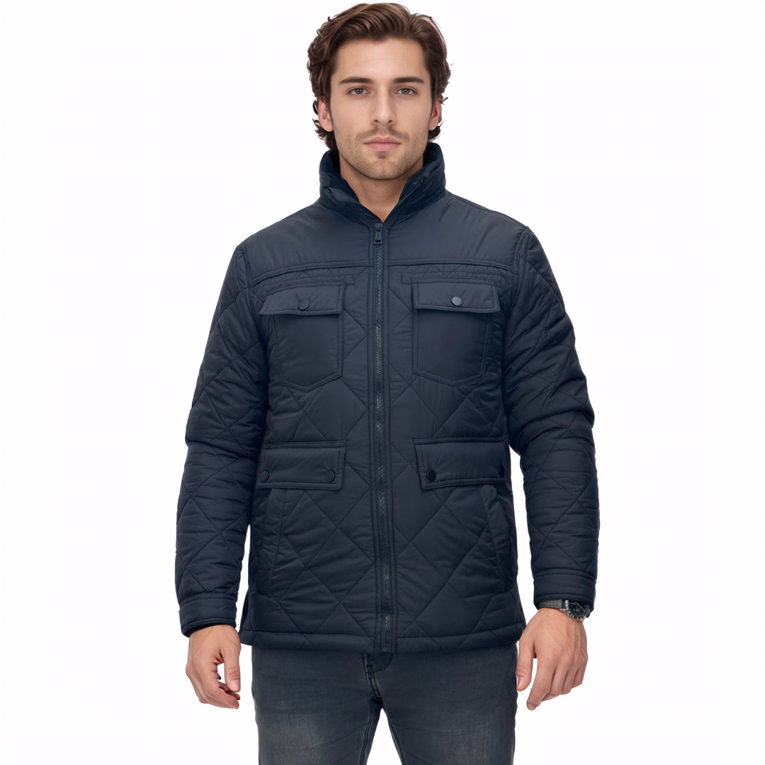 Blouson matelassé - Noir