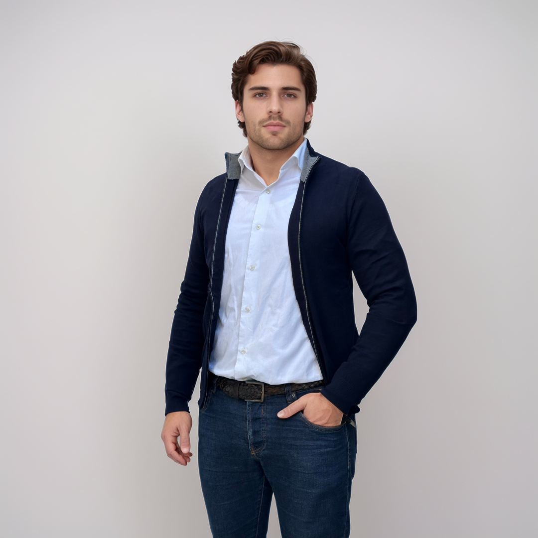 Gilet Baker's - Bleu marine