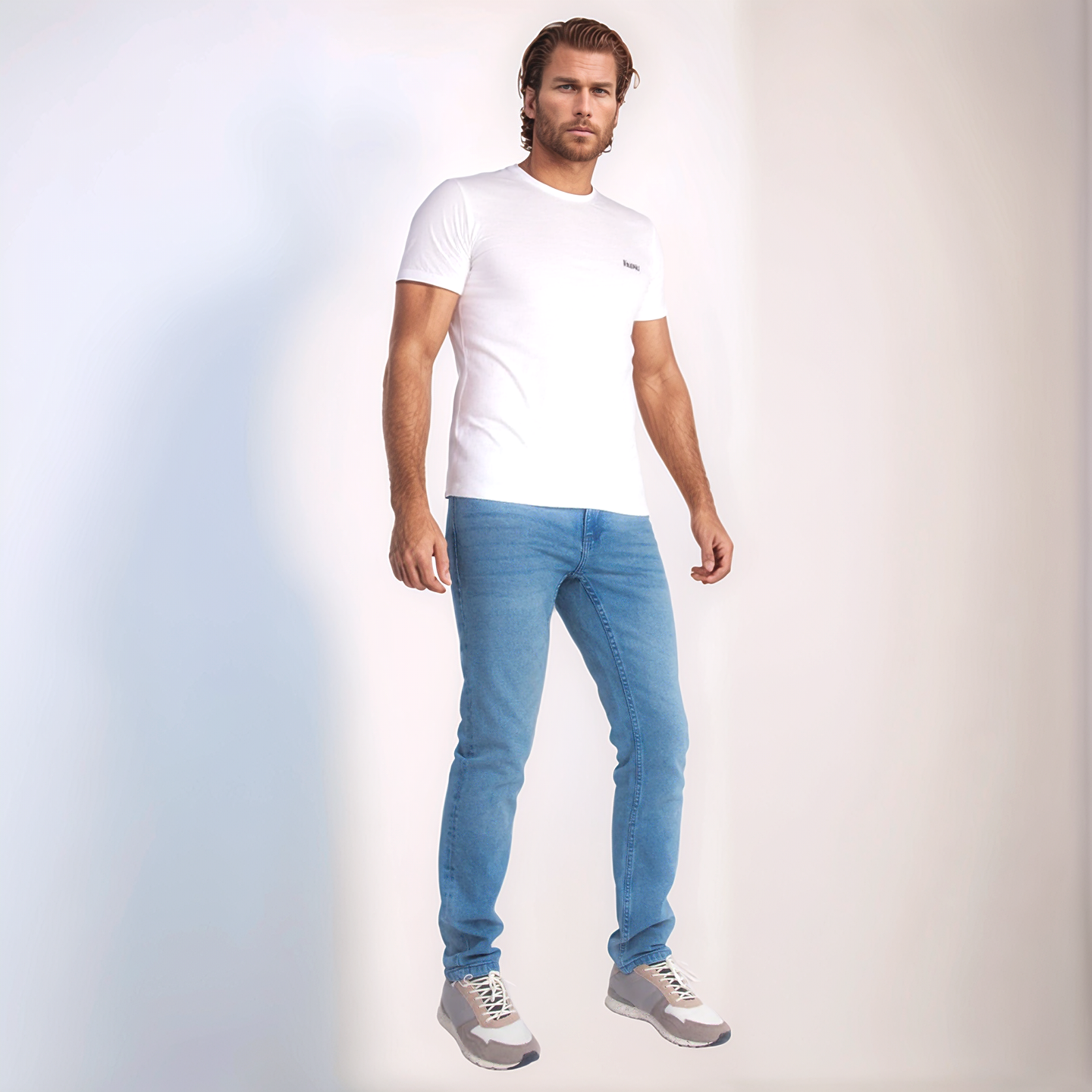 Livergy Jeans Slim Fit - Bleu Claire