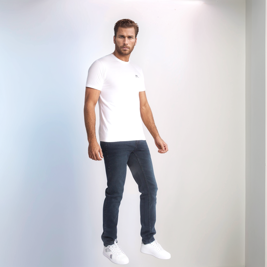 Livergy Jeans Slim Fit - Bleu marine