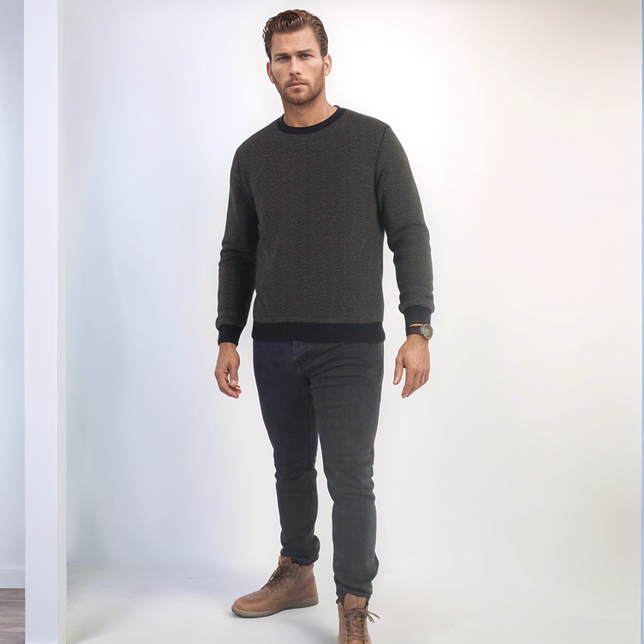 Warren webber Jeans Homme - Noir