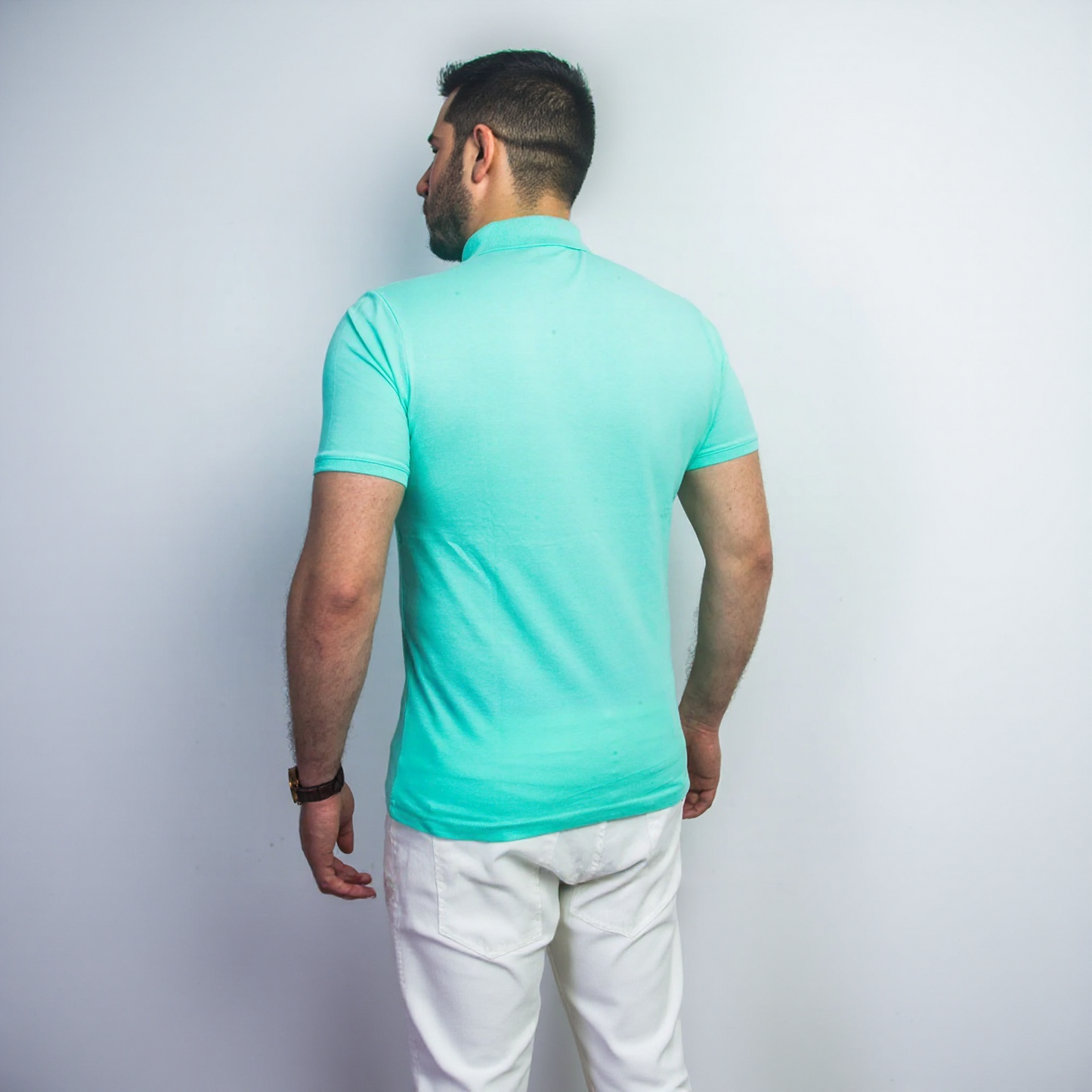 Polo à Motif - Vert