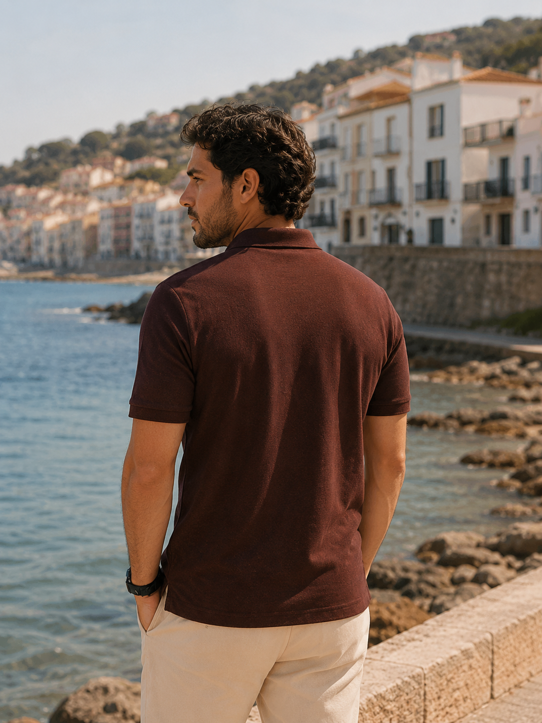 Polo Coupe Slim - U.S Polo Assn - Bordeaux