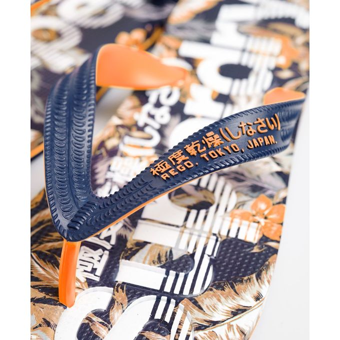 Superdry Tongs Homme - Bleu/Orange / PR06