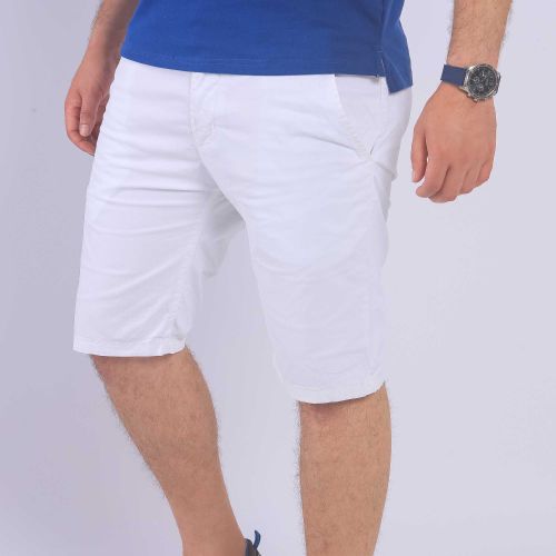 ROSS KEMP Short Homme Unis - Blanc