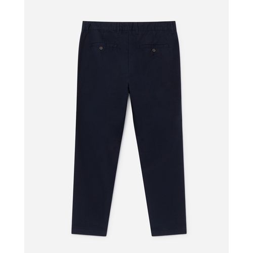 Y.two Jeans Pantalon Slim fit en Toile - Bleu Marine