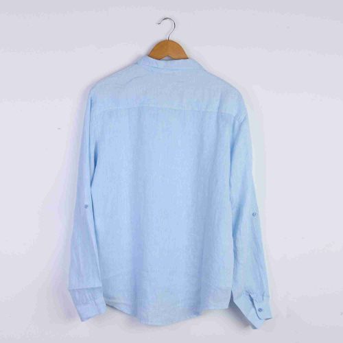 Focus Chemise En Lin - Bleu Ciel