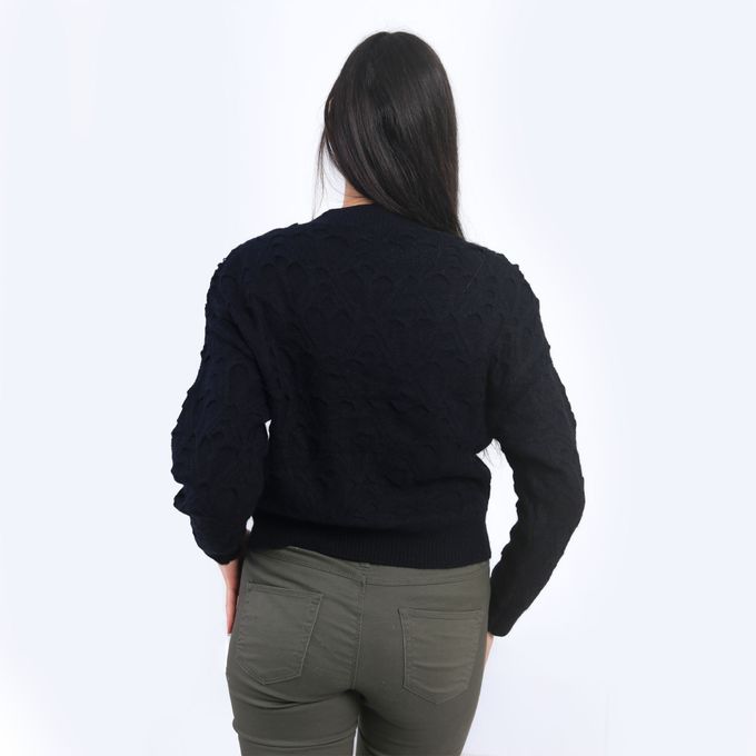 Miss kiss Pull En Laine - Noir