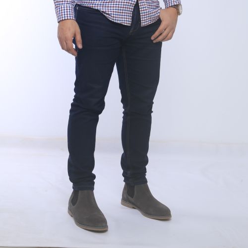 LIVERGY BOTTES EN CUIR - GRIS SOURIS