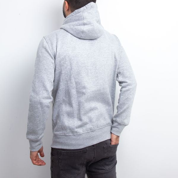 Sweat a Capuche fermeture zippée - Gris