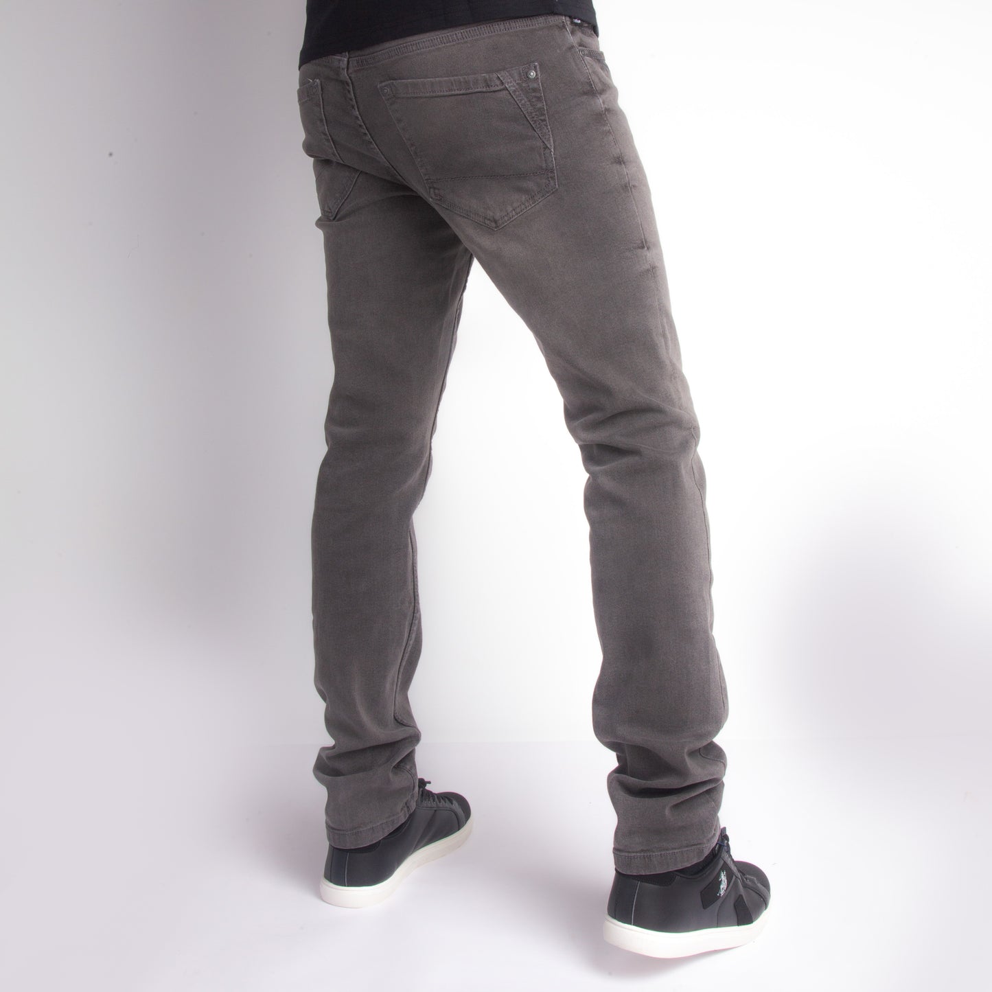 Livergy Jeans Slim Fit - Gris Souris