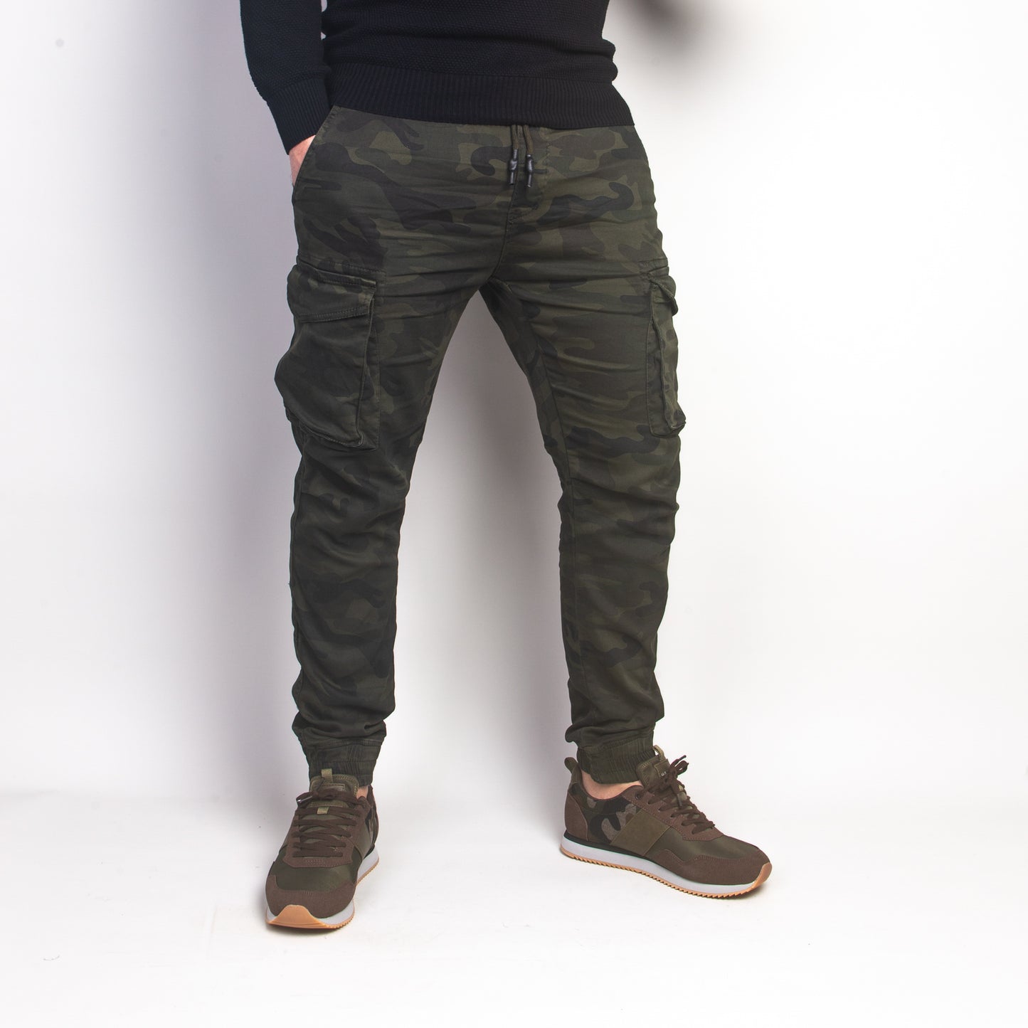 Pantalons Cargo - Vert Militaire