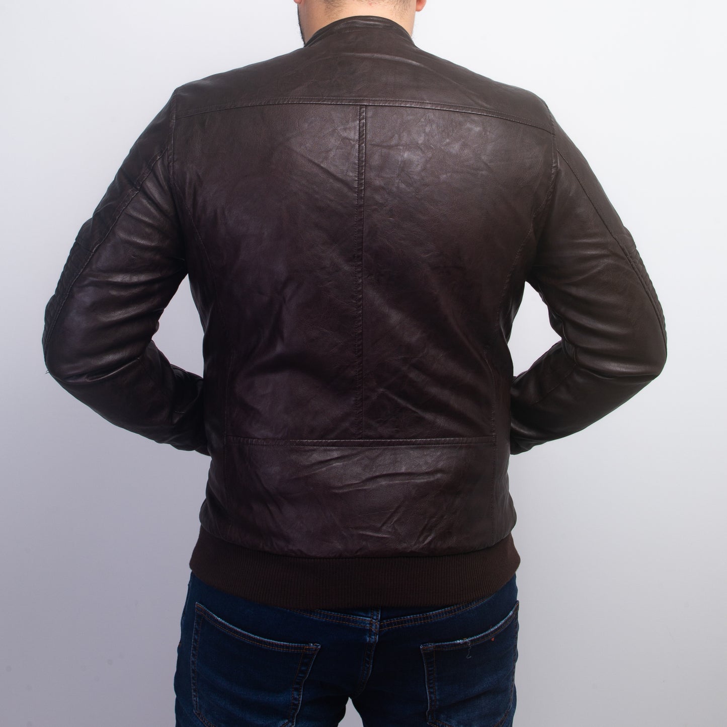 Blouson Simli Cuir - Capuche Amovible