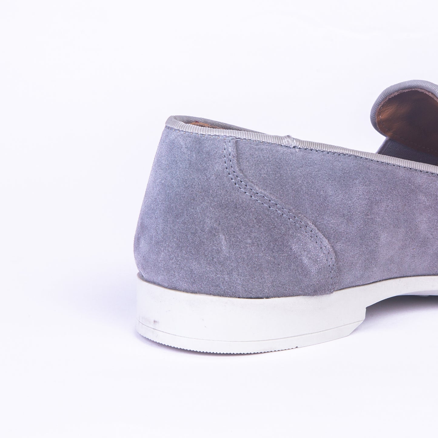 Mocassins En Daim - Gris