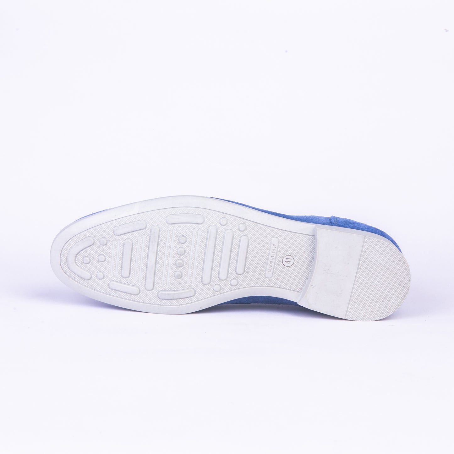 Mocassins En Daim - Bleu Royal