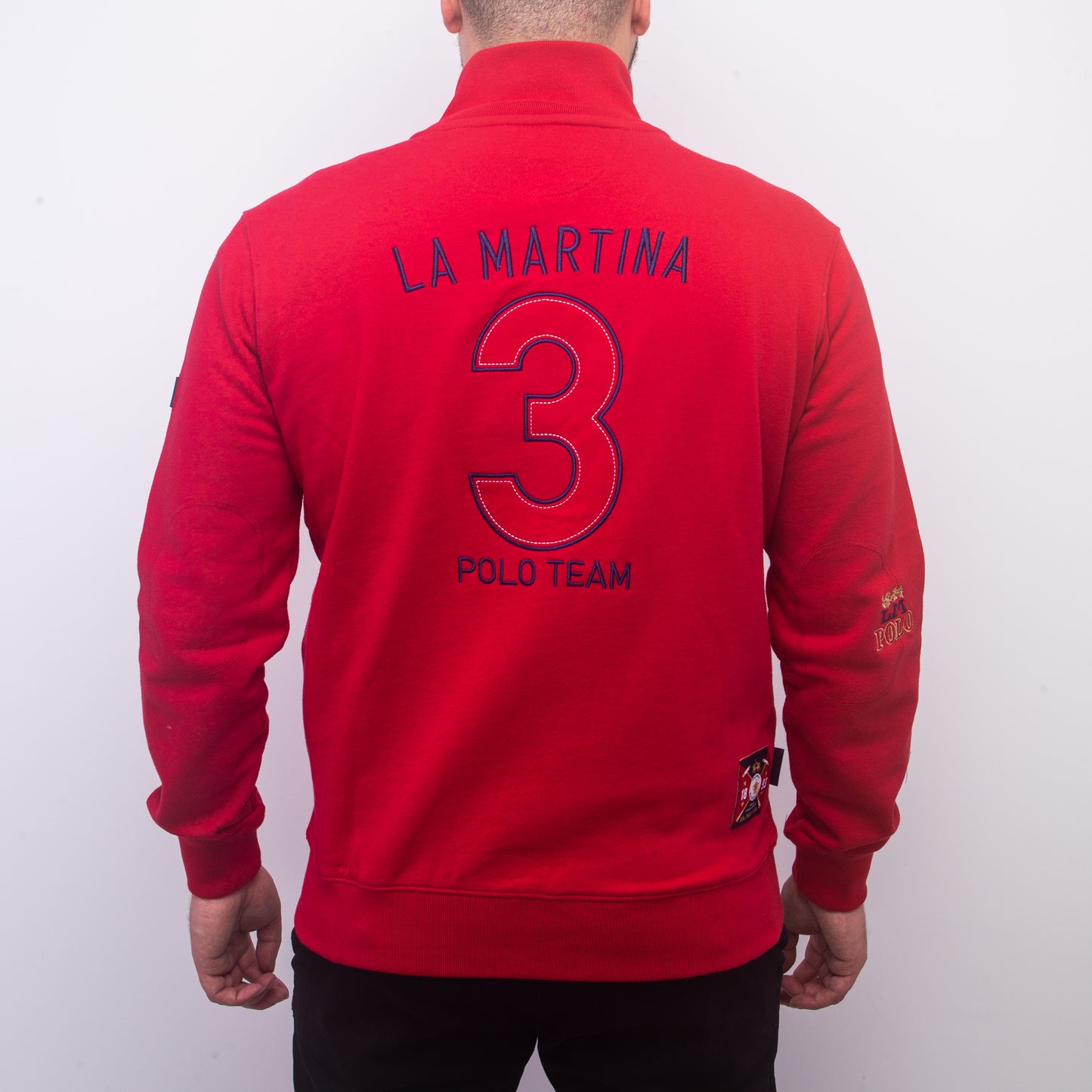 Sweat-shirt à Col Montant 100% Cotton - La Martina Collection