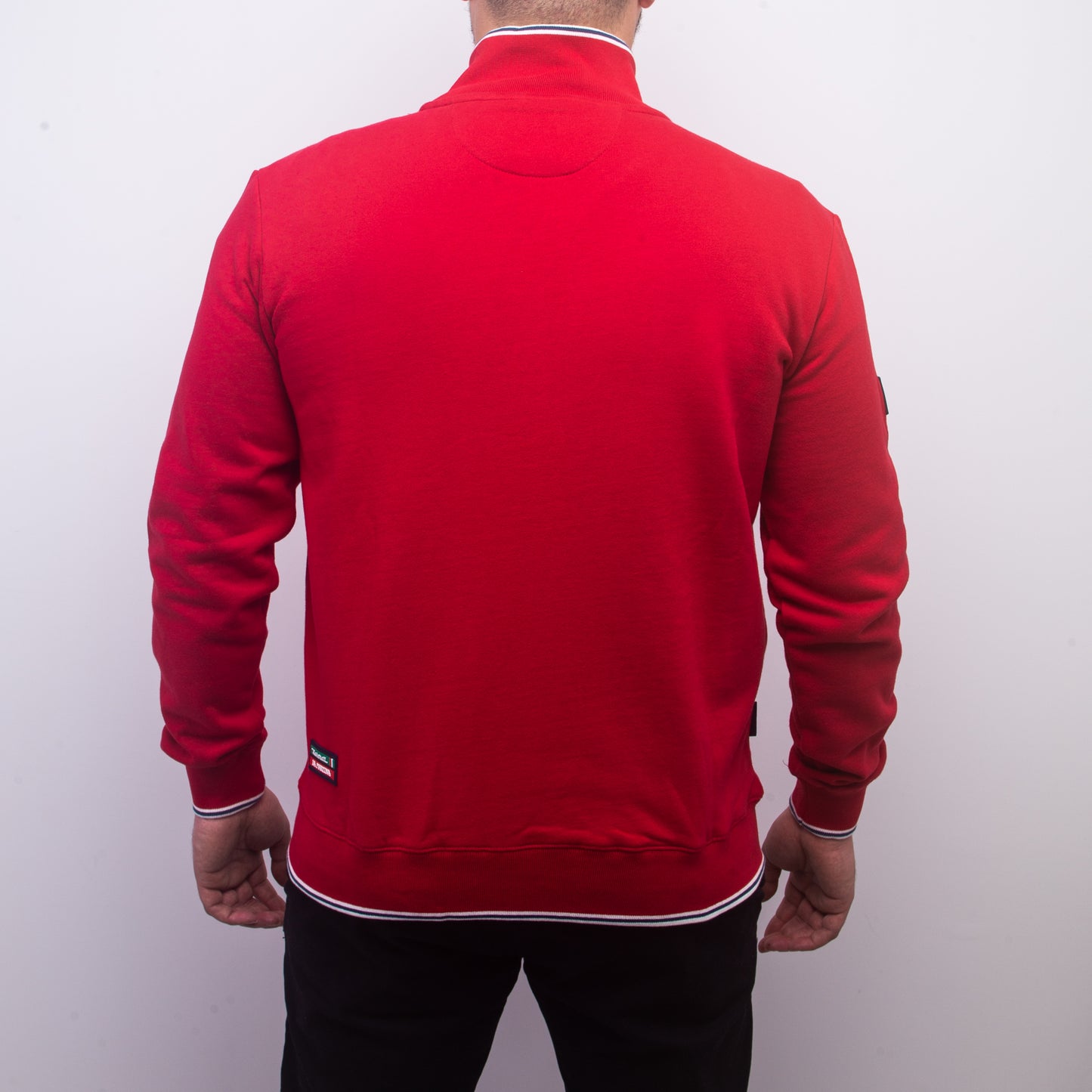 La Martina Sweat-Shirt À Col Montant - Edition Maserati - Rouge