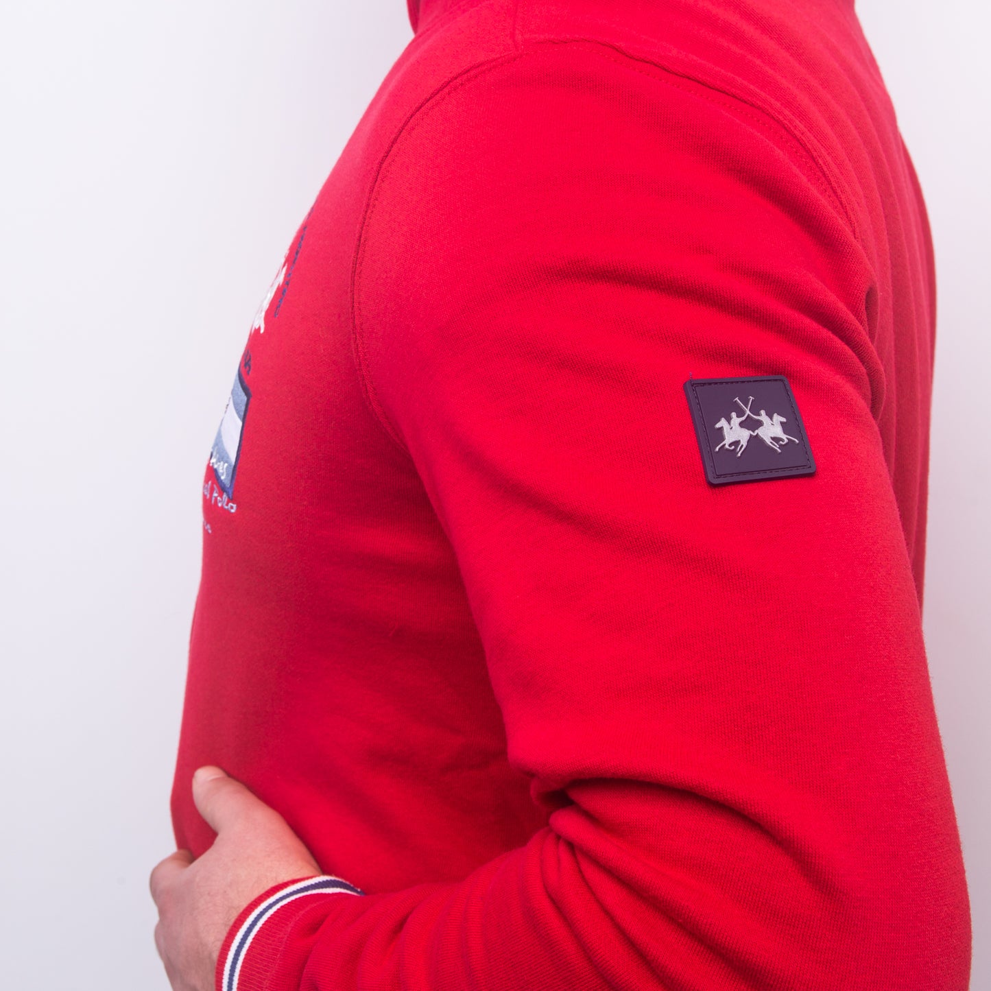 Sweat-shirt à Col Montant 100% Cotton - La Martina Collection
