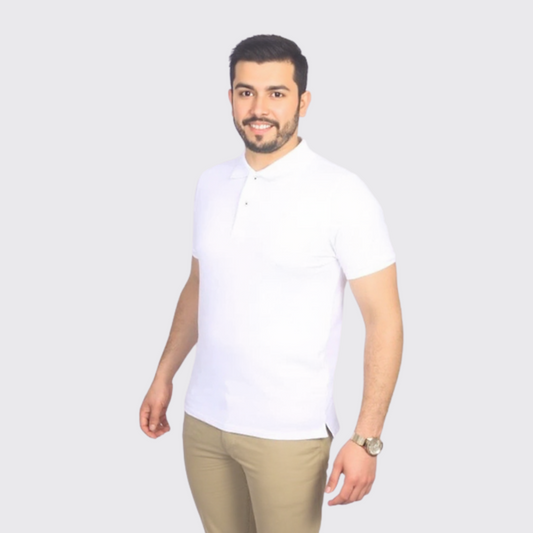 Polo Bakers Unis - Blanc
