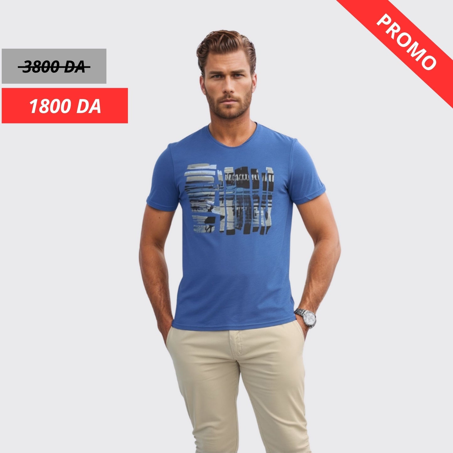 Bakers T-Shirt À Motif - Bleu