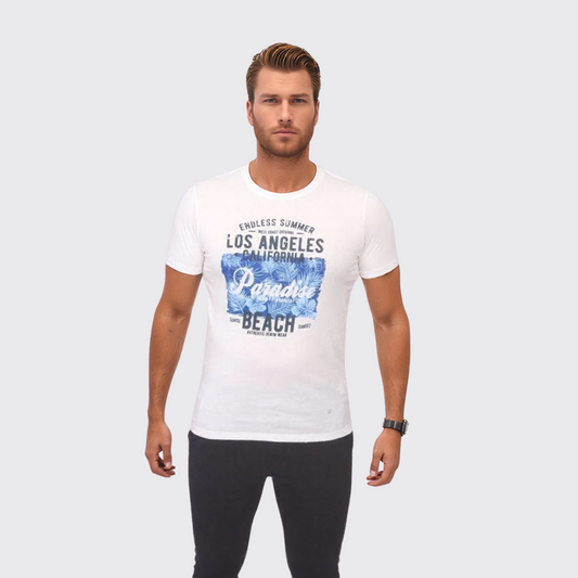 T-shirt à motif - Bekers