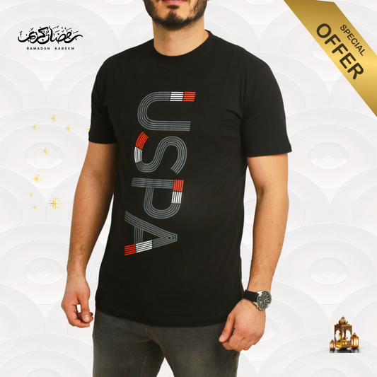 US Polo T-Shirt Homme - Noir