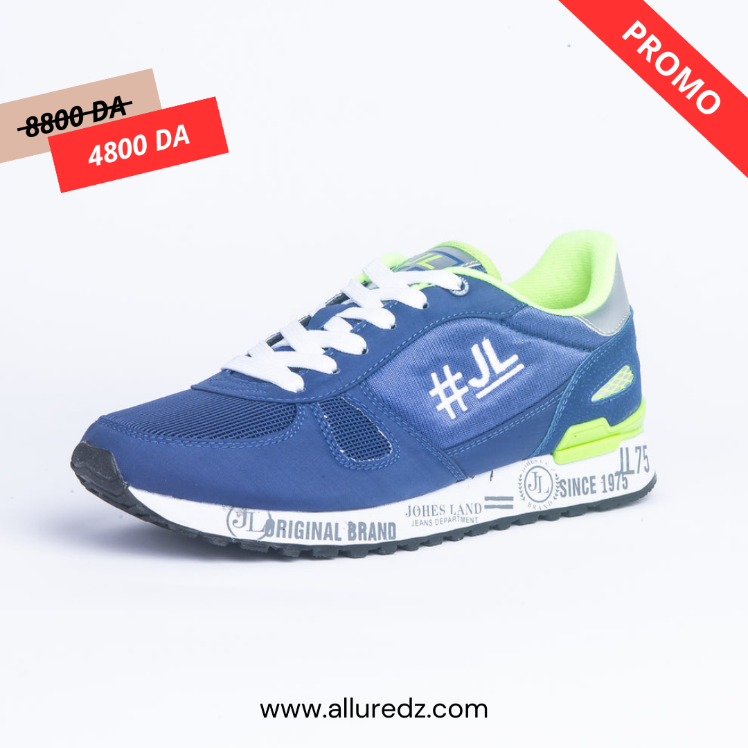 Johes Land Sneakers -  Bleu Royal