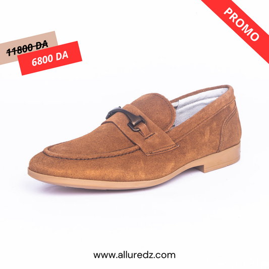 Mocassin En Daim - Marron