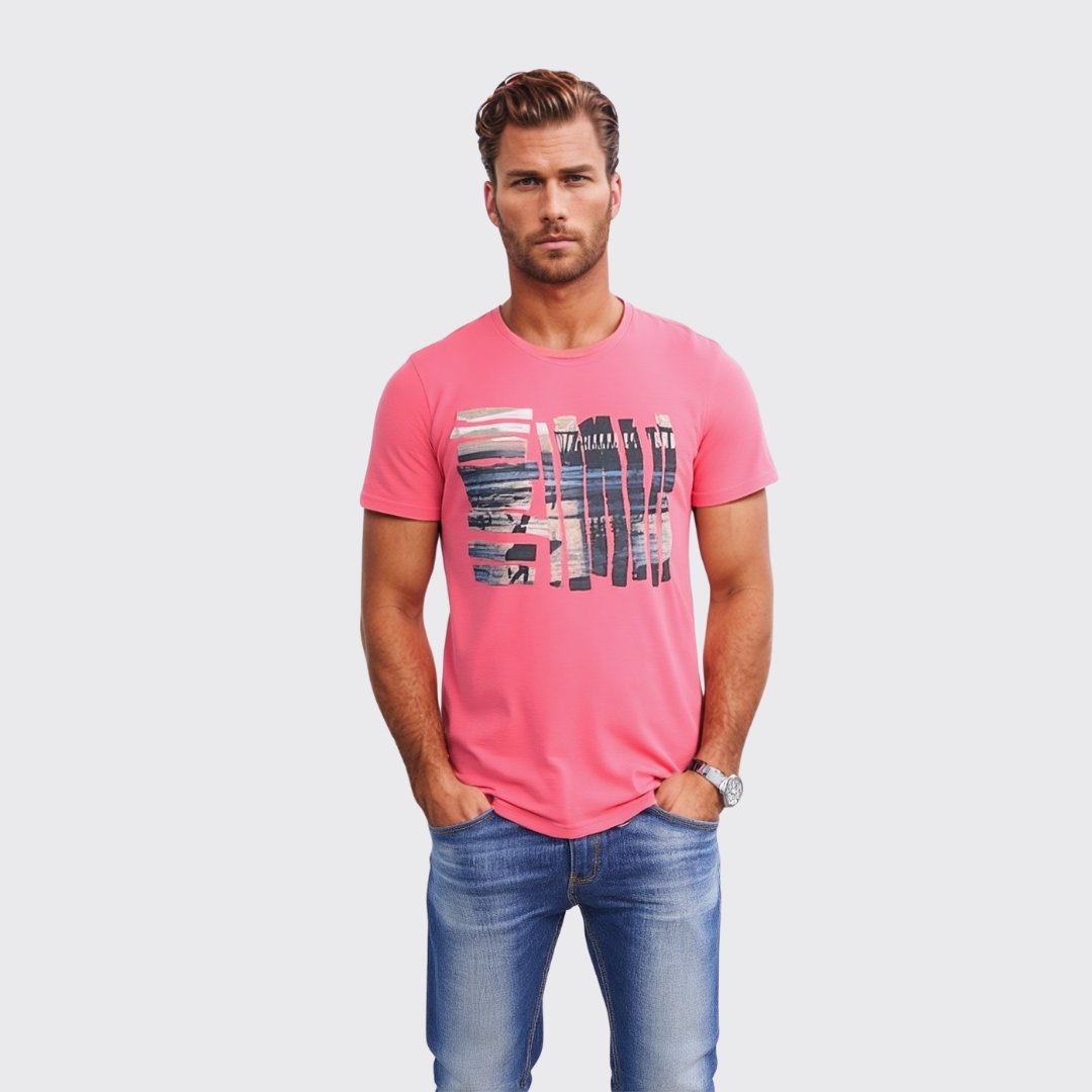 Bakers T-Shirt À Motif - Rouge